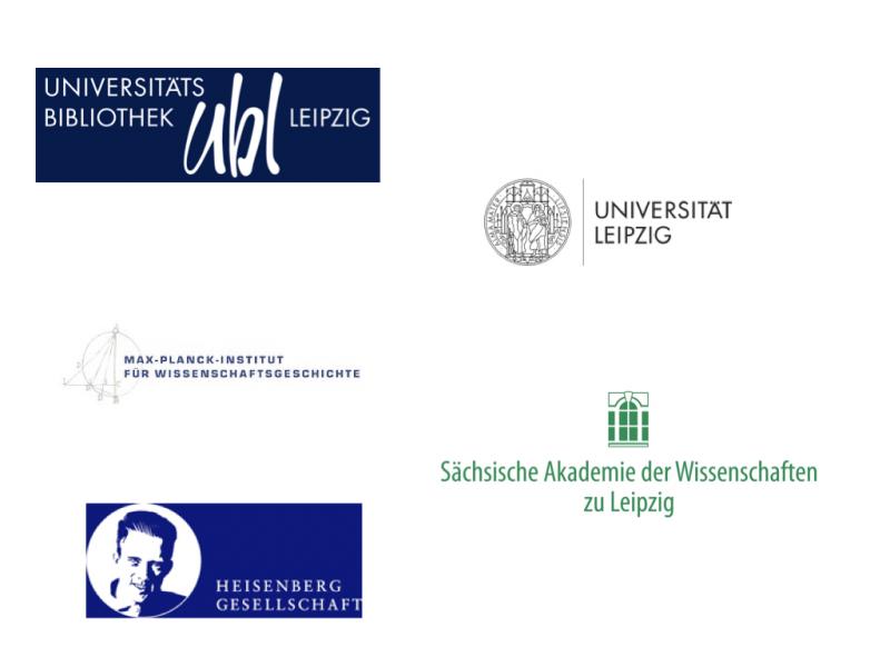 UB Leipzig, MPIW Wissenschaftsgeschichte, Heisenberg-Gesellschaft, Uni Leipzig, Sächsiche Akademie
